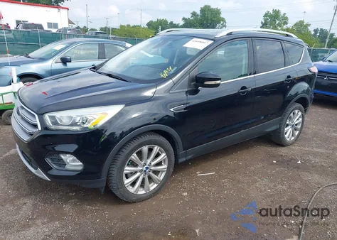 2017 Ford Escape Titanium from USA, damaged, VIN 1FMCU9J9XHUD37827